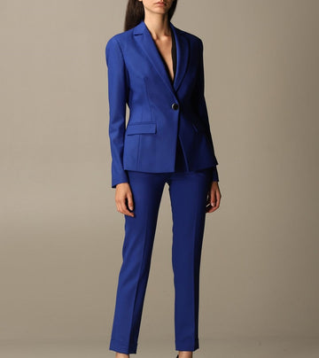 PANTALONE hanita IN TWILL DI LANA